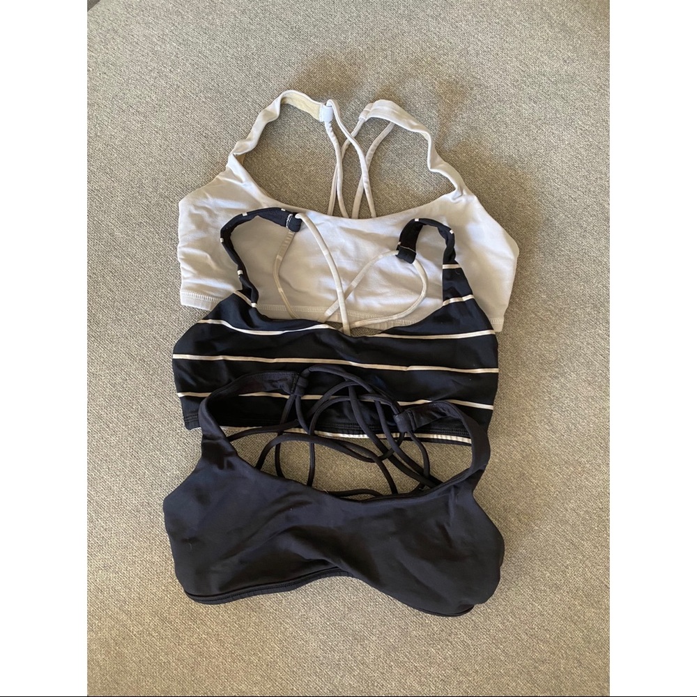 Lululemon Active Bra Pack of 3